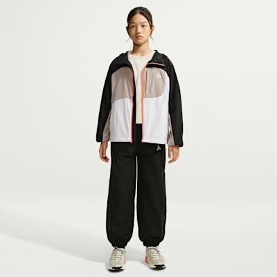 Детские куртки Nike для детей с капюшоном, несъемным, со средней эластичностью