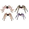 7-дюймовые Джамбо Хэллоуин Светящийся Паук Страшный Гигантский Паук Для Внутреннего Наружного Хэллоуина Паук Украшения Праздничные Сувениры Двор Дом Дом Декор Разноцветный