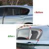 Для BMW 1 Серии F20 118i 120i 2011- Накладка на жалюзи заднего стекла автомобиля, боковой треугольный обвес, автомобильные аксессуары