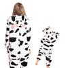 Piżama dla dzieci dziecięca kigurumi onesie kostium strój krowa 115-125 cm