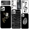 Music Notes Case For iPhone 12 Pro Max 13 Mini 6S 7 8 Plus SE 2020 Case For iPhone 11 Pro Max XS X XR