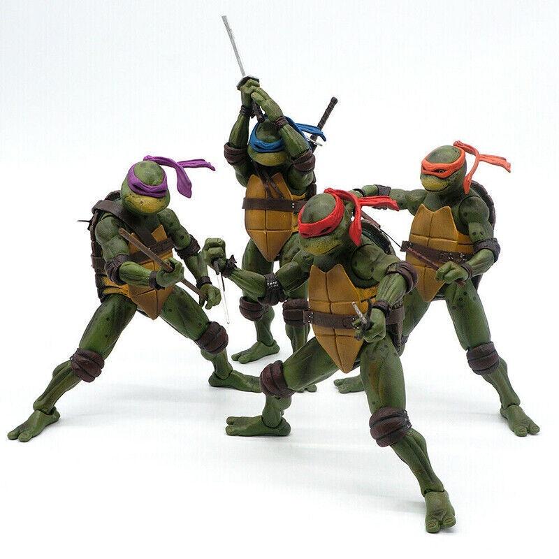 Фигурка-модель из фильма "Черепашки-ниндзя" 1990 года, 7 дюймов, Neca.