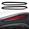 For Mercedes-Benz GLC X254 C254 -2024 Car Accessories ABS Rear Fog Light Lamp Decor Cover 2pcs