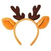 TAORAYO Рождественская повязка на голову с оленьими рогами, обруч для волос, аксессуар для волос, украшение для волос, заколка для волос, аксессуар для костюма, рога оленя, принадлежности для вечеринки, унисекс,
