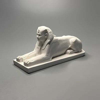 Древнеегипетская Пирамида Сфинкс Гипсовая Модель Украшение, Ландшафт для Аквариума, Памятный Подарок, Украшение для Дома
