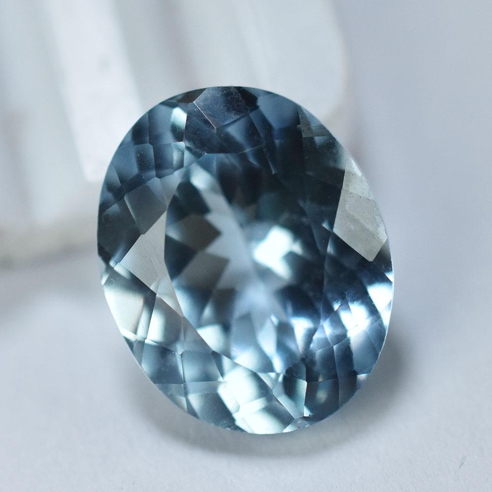 Oval Cut 8.12 Ct Natural Blue Aquamarine Brilliant Loose Gemstone