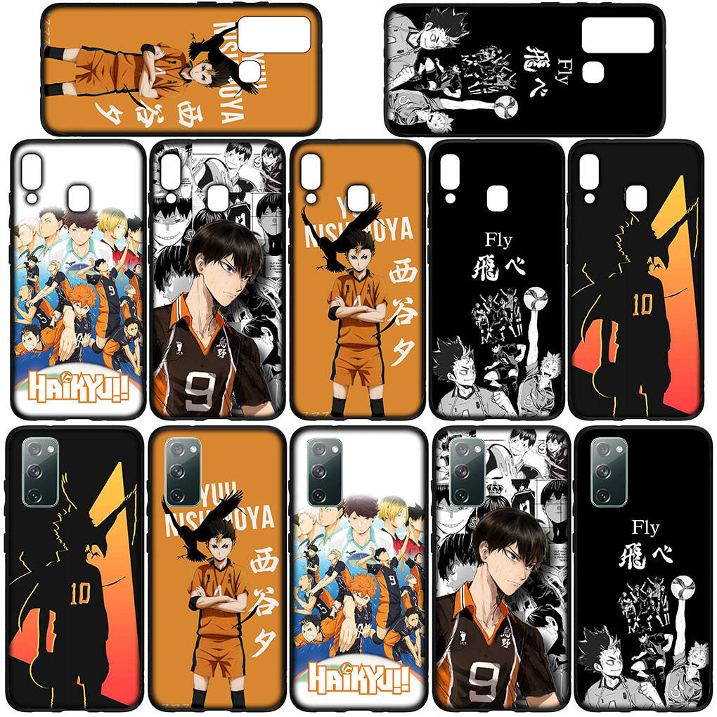 Phone Case for iPhone 17 16 15 Plus XR Huawei P30 P20 Lite Redmi Note 14 12 11 13 Pro Max OPPO A60 A80 A40 A18 A38 Shoyo Hinata Haikyuu Karasuno Cover