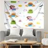 Ms.-Rachel Print Tapestry, Backdrop, Easy Setup, Ideal for Bedroom, Office & Living Room, with Aesthetic Wall Hanging Decor.