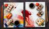 2x GLASS PROTECTIVE PLATE FOR STOVE 40x52 PICTURE