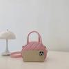Childrens Cute Heart Embroidered Girls Pu Mini Bag With Breathable And Lightweight Design For Kindergarten Use