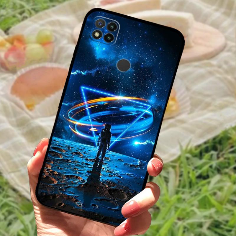 Для Redmi 9C NFC Чехол Модный Роскошный Силиконовый Задняя Крышка Телефона Для Xiaomi Redmi 9A 9C 9T Мягкие Ударопрочные Чехлы Fundas Бампер