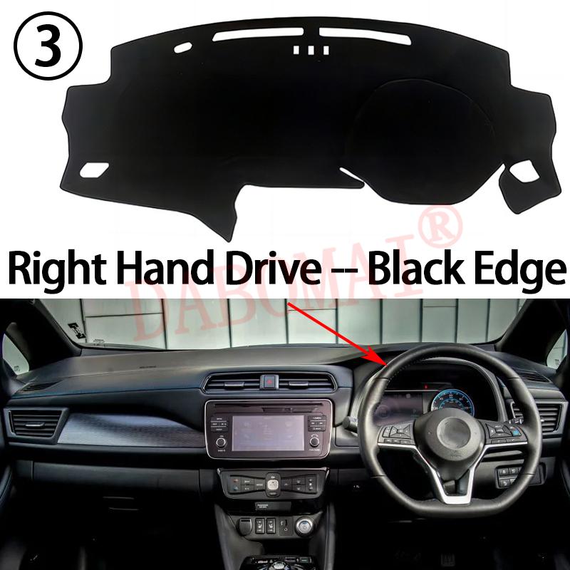 Dashboard Cover for Nissan Leaf ZE1 2017-2024 2025 EV Car Dashboard Cover Dash Mat Sun Shade Non-slip Pad Interior Accessories