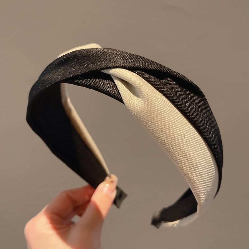 Повязка на голову с высоким черепом, универсальная повязка на голову для выхода в свет, повязка на голову для умывания лица, повязка на голову с широкими полями