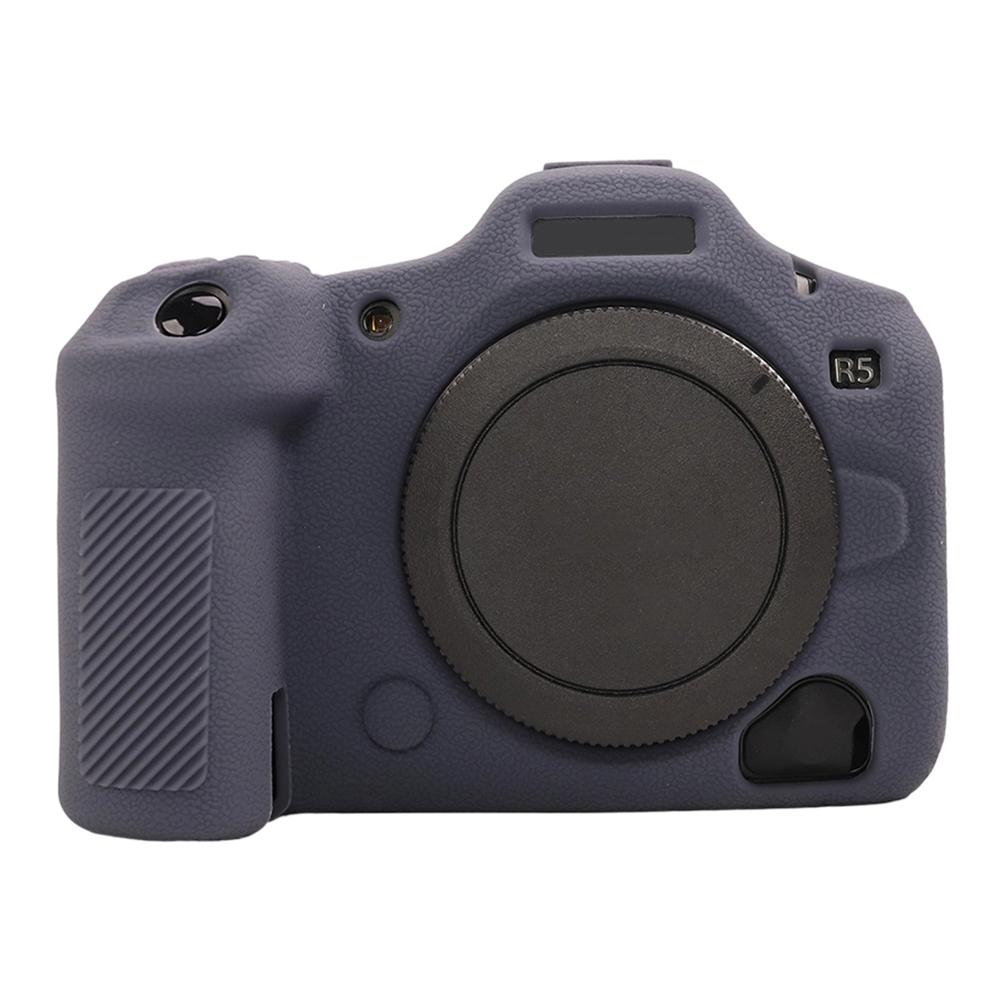 Для Canon EOS R5 Mark II Текстурированный чехол для камеры Защитная силиконовая крышка против царапин