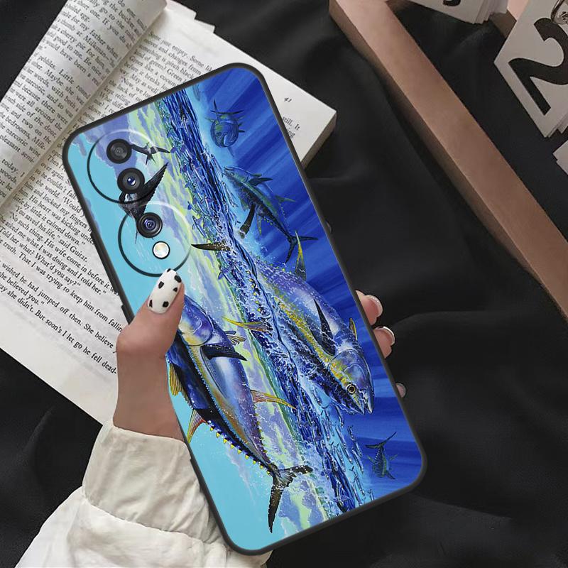 Тунец Bluefin Чехол для Honor Magic 8 Pro 6 5 7 Lite Для Honor 200 400 50 70 90 X8b X9a X9b X9c X9d Win RT