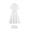 Kaslead New Women Clothes Western Style Fashion Simple Elegant Embroidered Shirt Style Dress 4786137