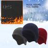 Унисекс зимняя кепка шлем внутренняя подкладка кепка защита ушей эластичный купол противоскользящая кепка для кемпинга на открытом воздухе лыжный спорт велосипедная кепка сохранение тепла шапочка