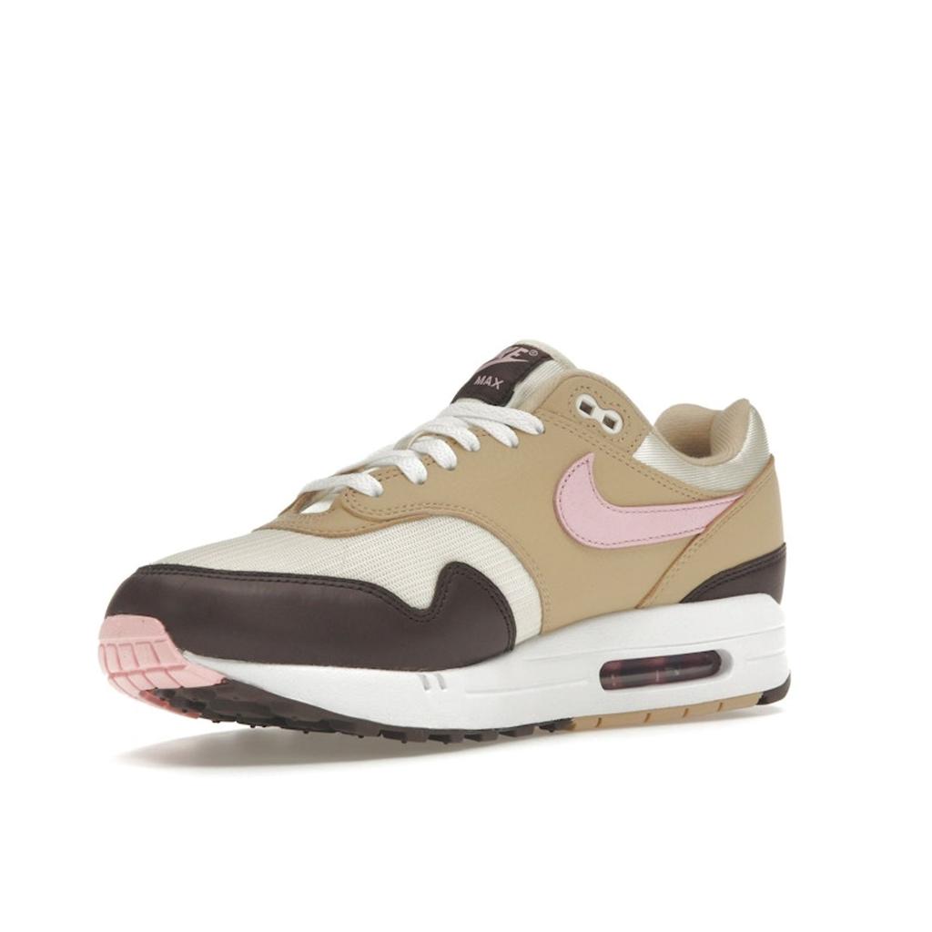 Nike Air Max 1 Valentines Day Women Sneakers Tan Sail Light-Soft-Pink FZ4346-200
