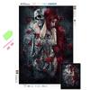 Diamond Painting Kit Rose Girl Diamond Embroidery for Sale Skull Rhinestone Picture Mosaic Decoration