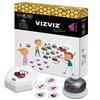 VIZ Игра VIZ «Внимание и интеллект» 4+, возраст 8 игроков, английский-турецкий