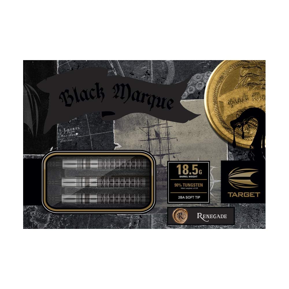 Target Мишень BLACK MARQUE SERIES Black Mark Series RENEGADE G3 Renegade Поколение 3 2BA Модель игрока Дзюна Кавасимы Дартс Баррель Набор дартс <210232>