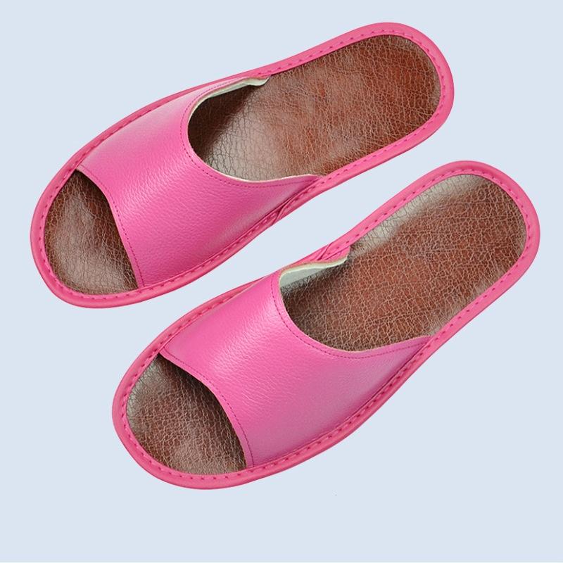 Роскошные тапочки из натуральной кожи, кожаные тапочки ручной работы для женщин и мужчин, домашние тапочки без шнуровки, мягкие удобные домашние туфли для спальни