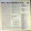 Виниловая пластинка BILLY BUTTERFIELD HIS ORCHESTRA The Uncollected Billy Butterfield HSR173 Hindsight Recor 1981 США Джаз Б/у