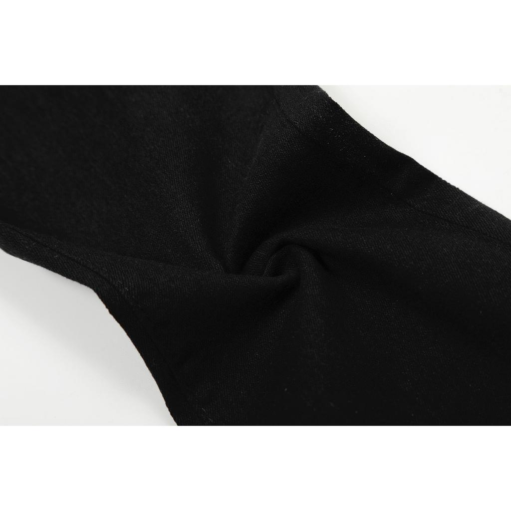 M02 Джинсы в американском стиле унисекс от Amiri, модные, с тканевыми нашивками, дырками, вышивкой, повседневные и модные брюки для хай-стрит