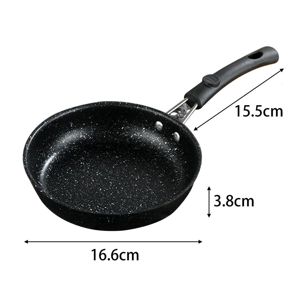 Сковорода китайская Wok с ручкой, устойчивой к ожогам, обычная сковорода без покрытия, сковорода для жарки