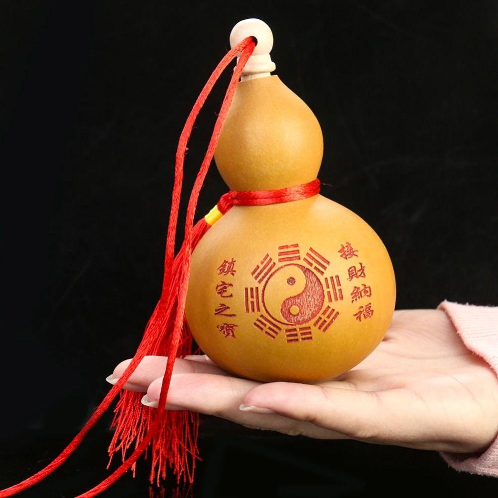 Natural Gourd Crafts Mini Photography Props Arts Collection Dry Gourd Bottle Xmas Gift