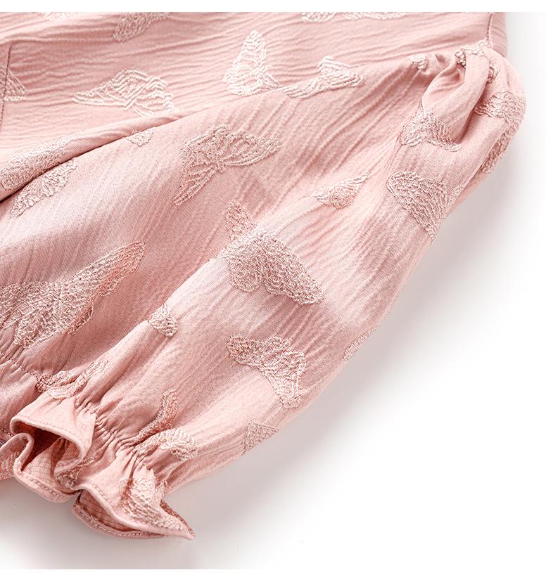 New Chinese Jacquard Butterfly Cheongsam Dress for Women - Retro & Feminine