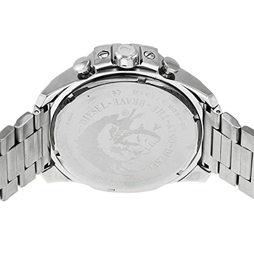 DIESEL Watch MEGA CHIEF DZ4308 Mens Silver Parallel Import