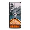 Waterfall Nature Trees Autumn Ship Phone Case For Xiaomi Redmi Note 12 11 10 Pro Plus 9S 9 8 7 9T 8T 9C 9A 5G K40 Gaming Cover