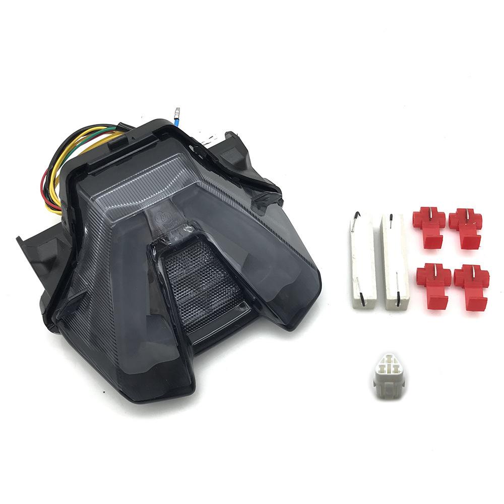 Задний стоп-сигнал, светодиодный указатель поворота для 2021-2022 Yamaha MT-07 MT07, черный