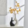 A Set Elegant Irregular Shape Vase Heart-Shaped Water Cultivation Vase Modern Ceramic Vase