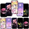 Phone Case for Samsung Galaxy S24 S23 iPhone 15 14 Xiaomi Redmi Note 13 12 11 8 10 9 Pro Max Plus X XR OPPO A15 Huawei Cute Sailor Girl Moon Cover