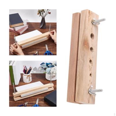 Деревянный переплетный пресс Bookbinder Sturd Hand Tool Переплетная машина Flat Paper для