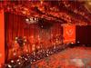 Elegant Wedding Aisle & Stage Floral Decor: Silk Net & Foam Paper Flowers