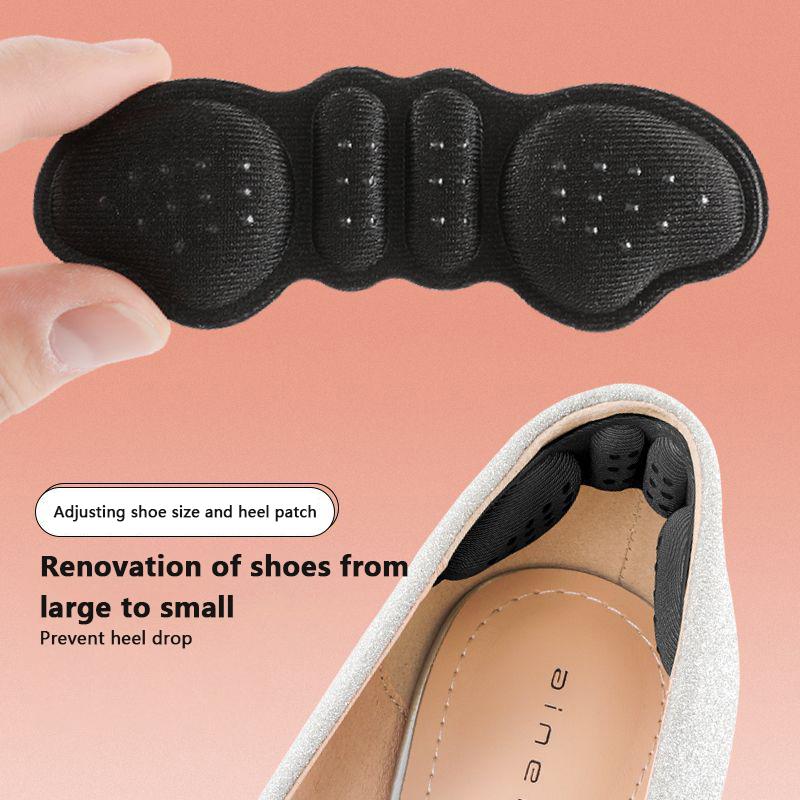 Нашивка на каблуке для высоких каблуков, защищающая от падения и износа стопы, регулирующая смену стельки артефактного половинного размера с большой на маленькую