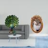 Элегантная скульптура павлина из смолы и коллекция изысканных фоторамок для спальни, офиса, гостиной