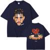 Rapper Bad Bunny Un Verano Sin Ti Album Graphic Print T-shirt Men Women Fashion Hip Hop Oversized Tee Vintage Streetwear Top