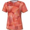 Mizuno Реплика короткой футболки для настольного тенниса All Japan JTTA Soleil XL, Рукав, Влагоотводящая, Быстросохнущая, Сертифицированная, 82JAA200, Женская, Оранжевая,