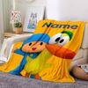 Custom Name Pocoyo Theme Printed Blanket Perfect For Couch Bed Travel Outdoor Use Machine Washable Cozy Durable