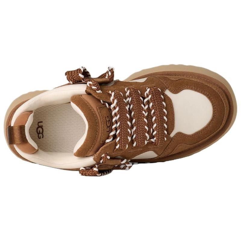 UGG Astromel Merlin Низкие повседневные кроссовки Женские коричневые кроссовки 1171541-CHE