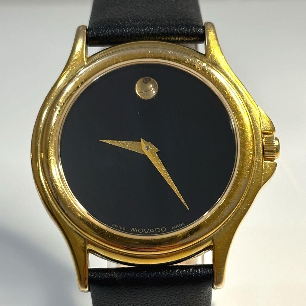 Б/у [Новая батарея/обслужен] Мужские кварцевые часы MOVADO