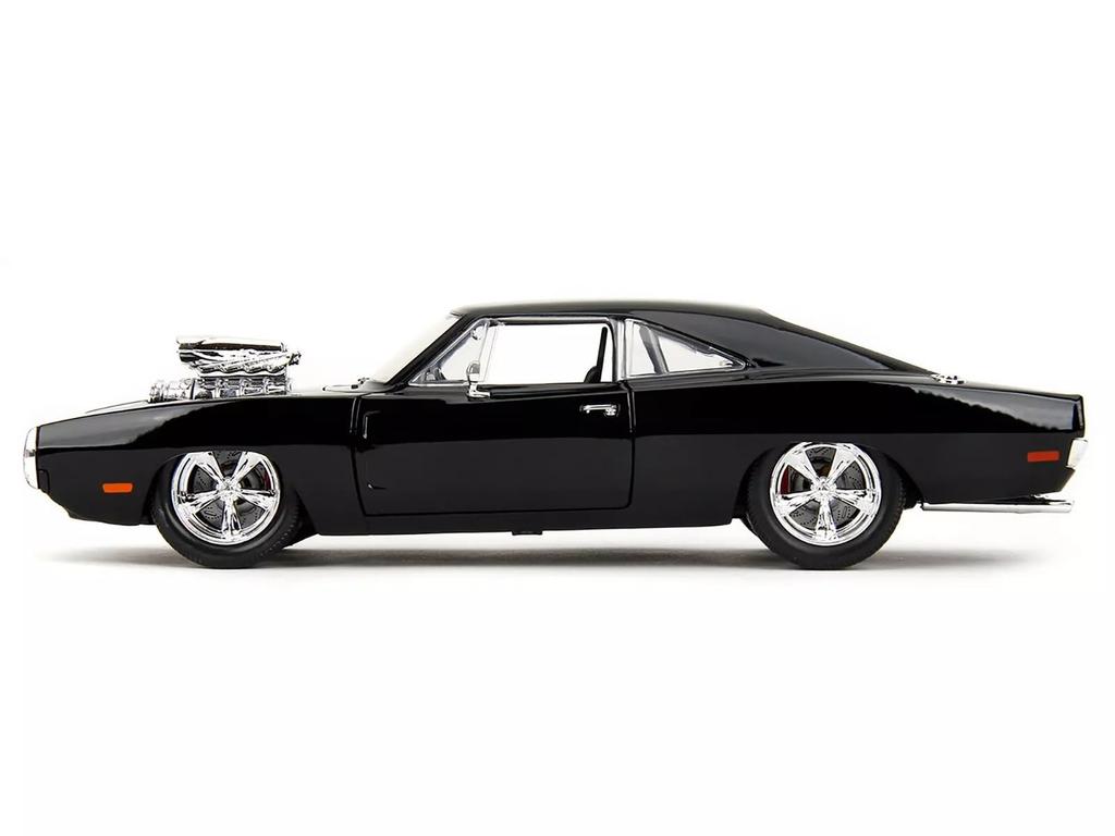 JADA TOYS Fast Furious Dodge Charger 1970 Black Charger Mini Car 35421 1/24 & F&F [Товар]