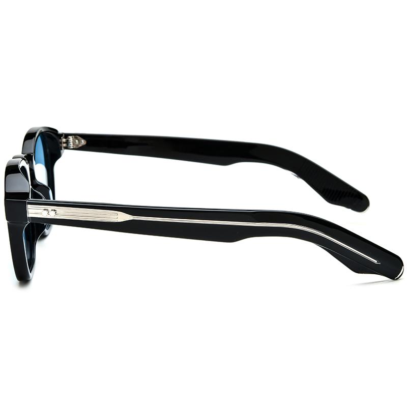 Borregls Acetate Polarized Sunglasses Women 2026 New Brand Designer Vintage Square Sun Glasses Men Mirrored Shades ZEPHIRINI