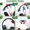 Geekria Earpads & Headband Repair Kit Sony PlayStations Gold Wireless Headset CECHYA-0083 Compati...