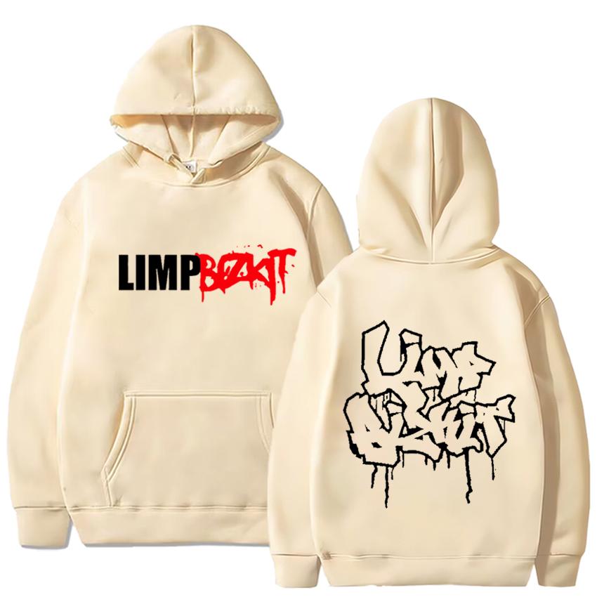 Лучшее Знаменитое Худи с Графикой Bill Limp Bizkit Мужское Флисовое HarajukuClothing Осень Зима Мужское Женское Винтажное Готическое Рок Худи