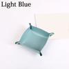 Office Storage Appliance PU Leather Storage Tray Desktop Storage Home Decoration